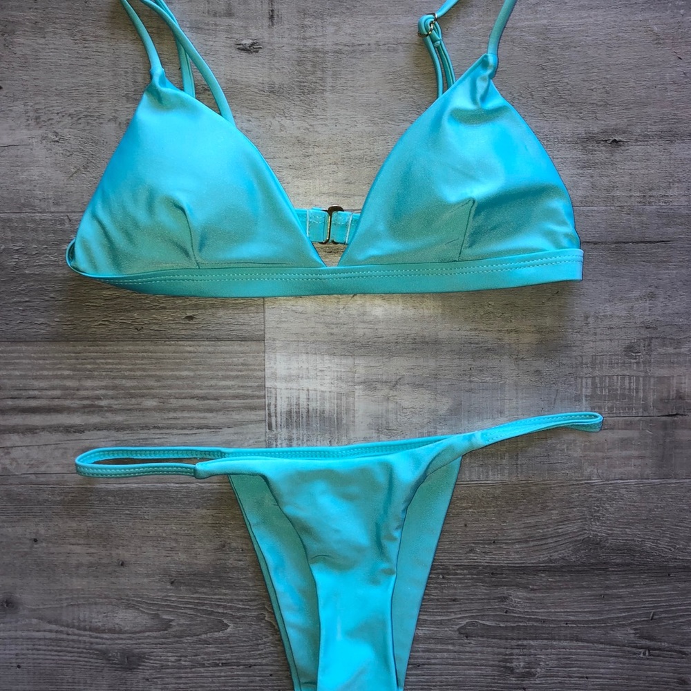 Light Blue Bikini Set